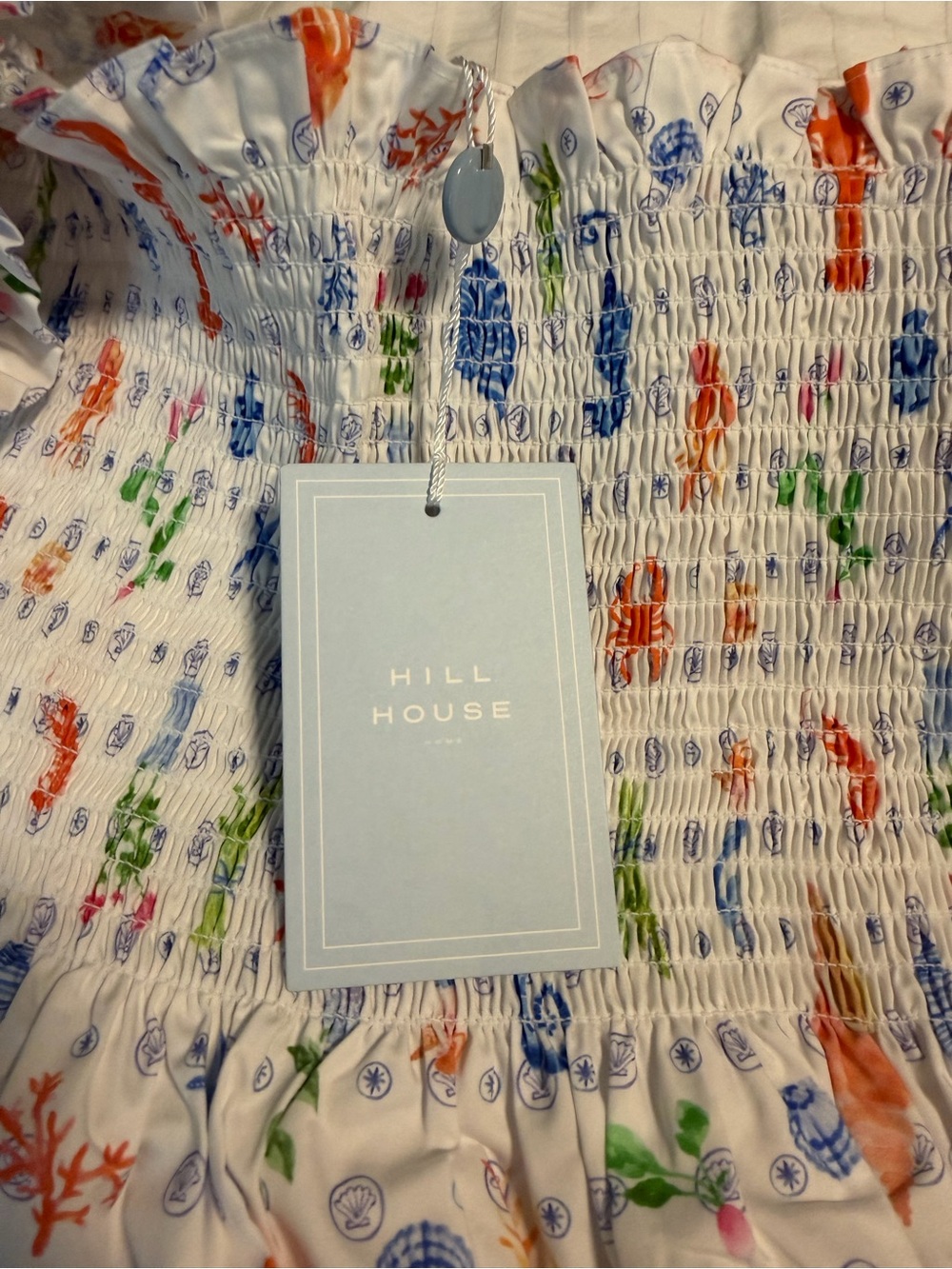 Hill House Nantucket Seas Exclusive Ellie Nap Dress NWT Medium - Picture 6 of 7